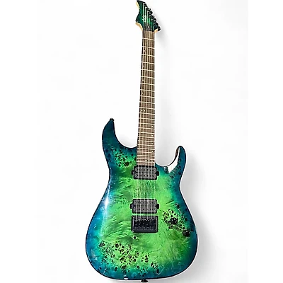 Used Schecter Guitar Research CR-6 Green Solid Body Electric Guitar