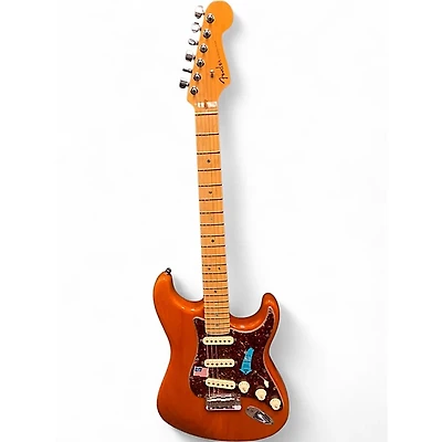 Used 2005 Fender American Deluxe Stratocaster Natural Solid Body Electric Guitar