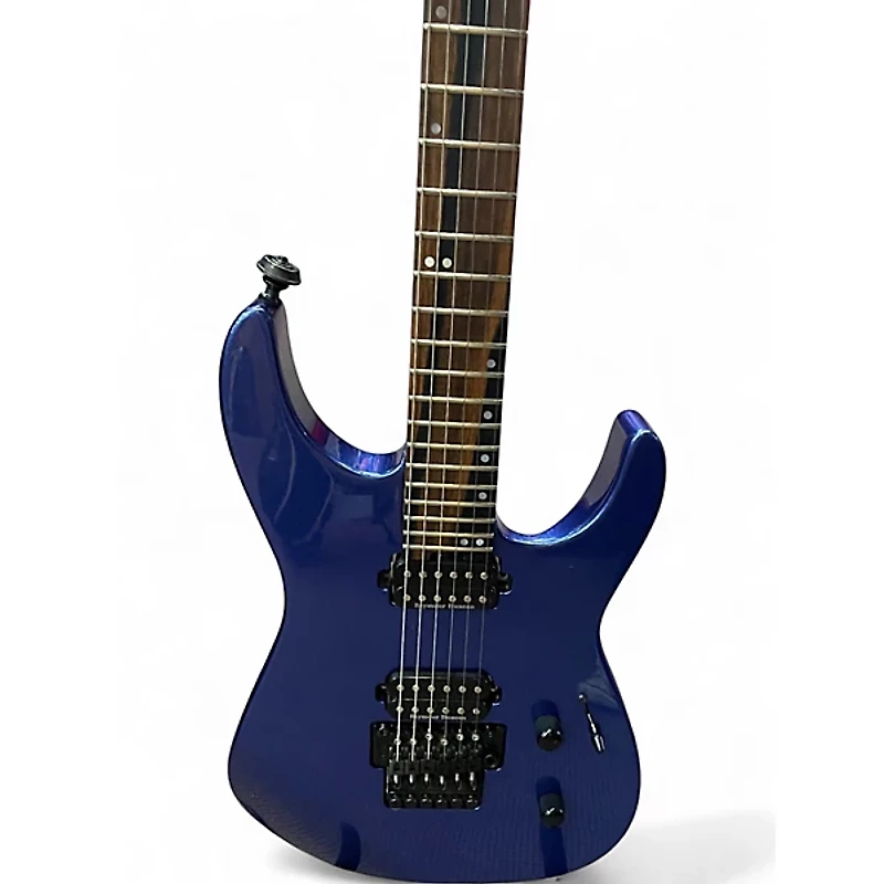 Used Jackson American Series Virtuoso Mystic Blue Solid Body Electric Guitar