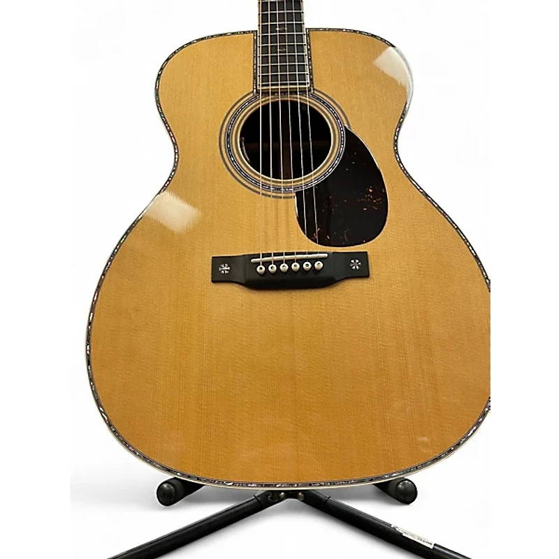 Used Martin OM42 Natural Acoustic Guitar