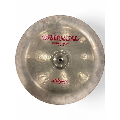 Used Zildjian 16in Oriental China Trash Cymbal