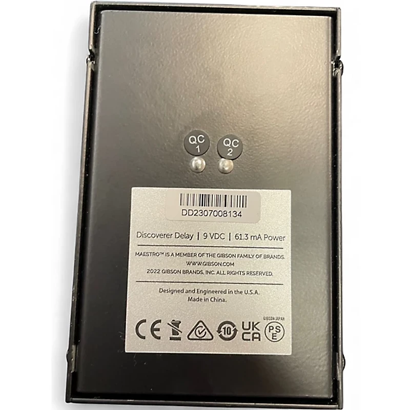 Used Maestro DISCOVERER DELAY Effect Pedal