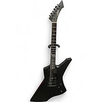 Used ESP LTD James Hetfield Snakebyte Satin Black Solid Body Electric Guitar
