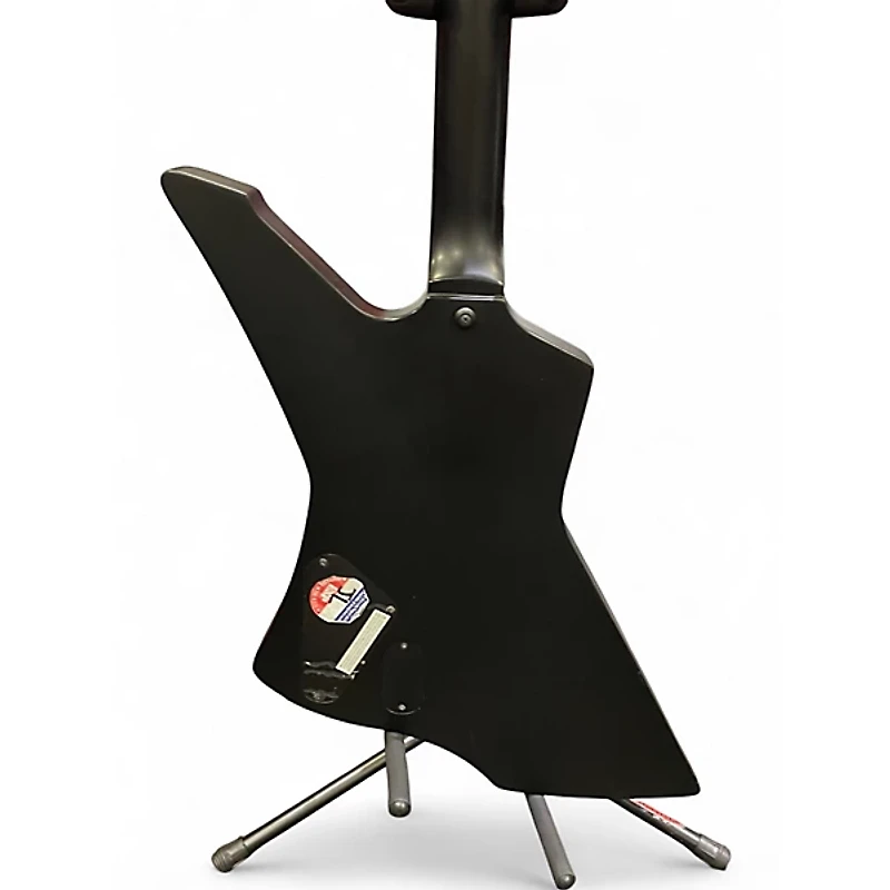 Used ESP LTD James Hetfield Snakebyte Satin Black Solid Body Electric Guitar