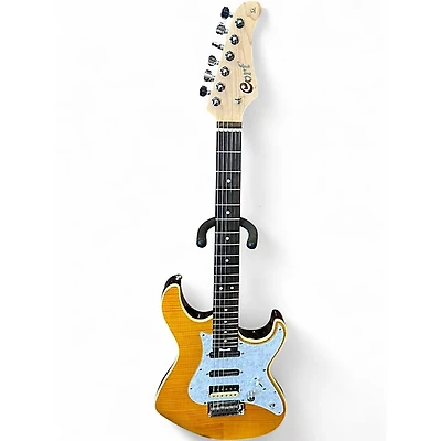 Used Cort G280 Amber Solid Body Electric Guitar