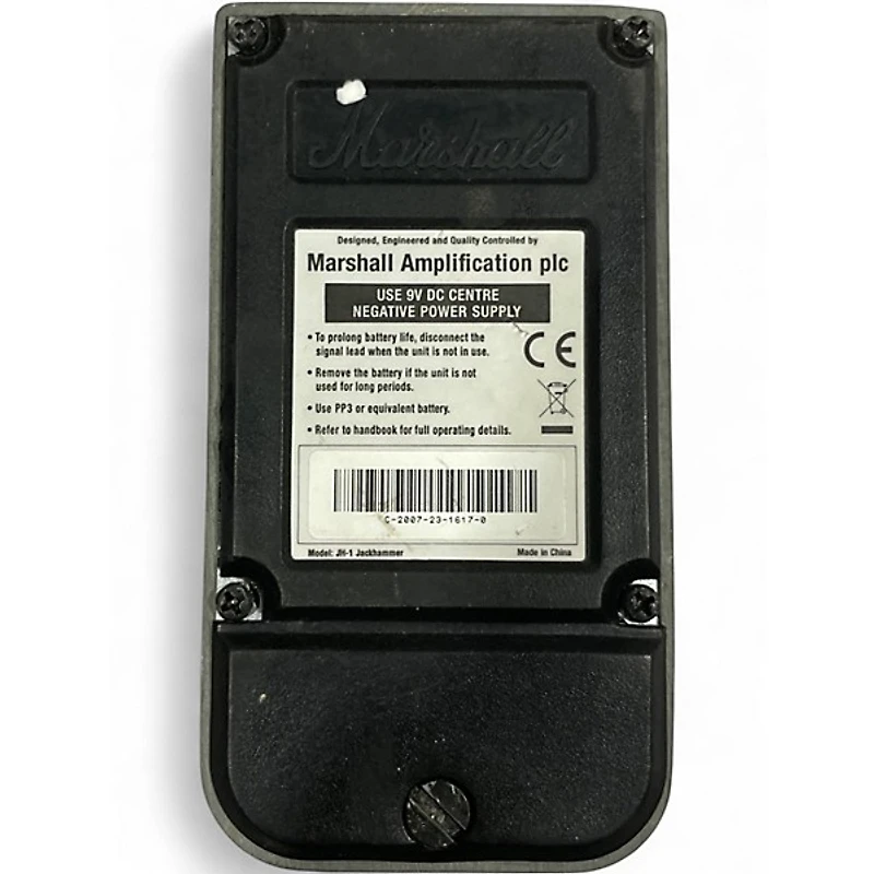 Used Marshall JH-1 Jackhammer Effect Pedal