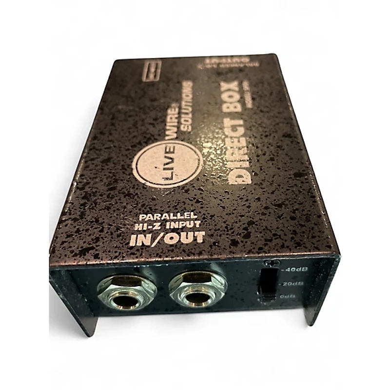 Used Live Wire Solutions PASSIVE DIRECT BOX Direct Box