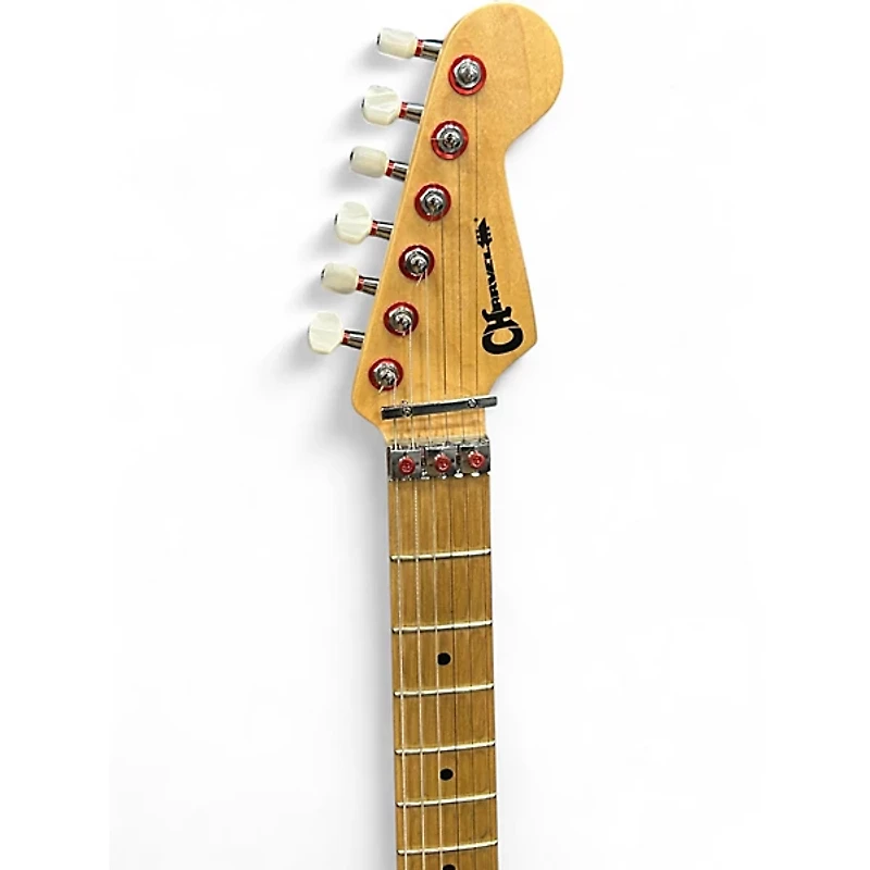 Used Charvel Pro Mod San Dimas HH HT WHITE Solid Body Electric Guitar