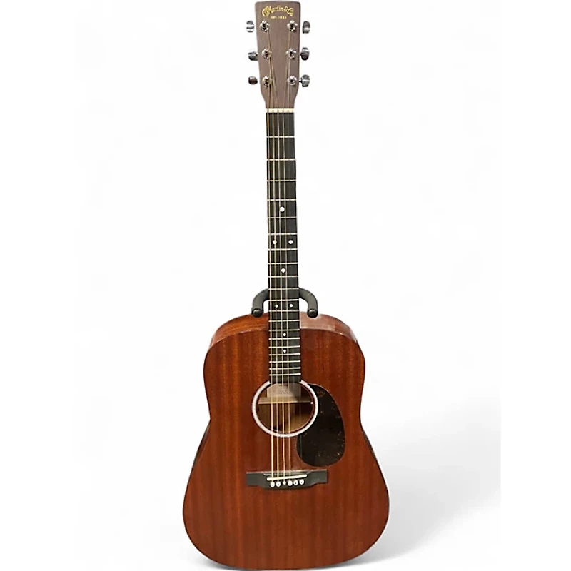 Used Martin D10E Brown Acoustic Electric Guitar