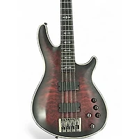 Used Schecter Guitar Research Hellraiser Extreme 4 String Crimson Red Burst Electric Bass Guitar