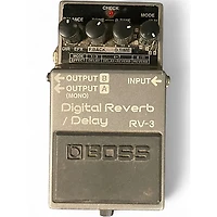 Used BOSS RV3 Digital Reverb Delay Effect Pedal