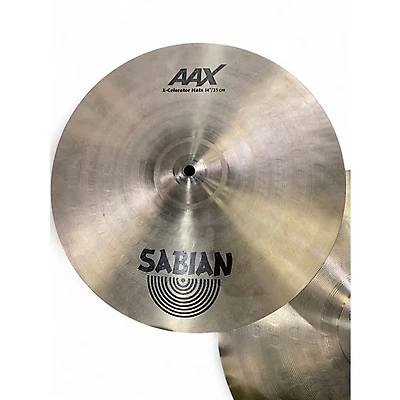 Used SABIAN 14in AAX X Celerator Hi Hat Pair Cymbal