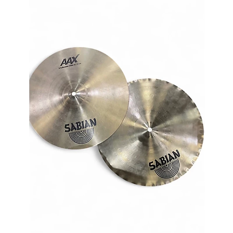Used SABIAN 14in AAX X Celerator Hi Hat Pair Cymbal