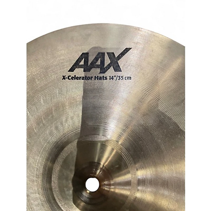 Used SABIAN 14in AAX X Celerator Hi Hat Pair Cymbal