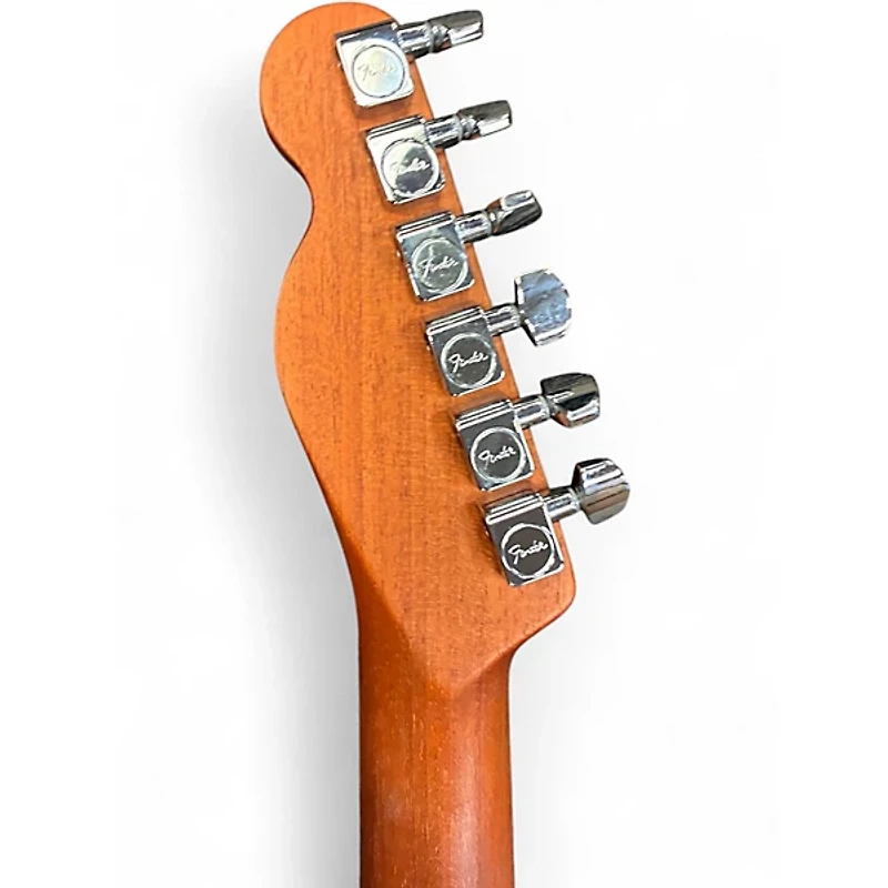 Used Fender American Acoustasonic Telecaster Sunburst Acoustic Electric Guitar