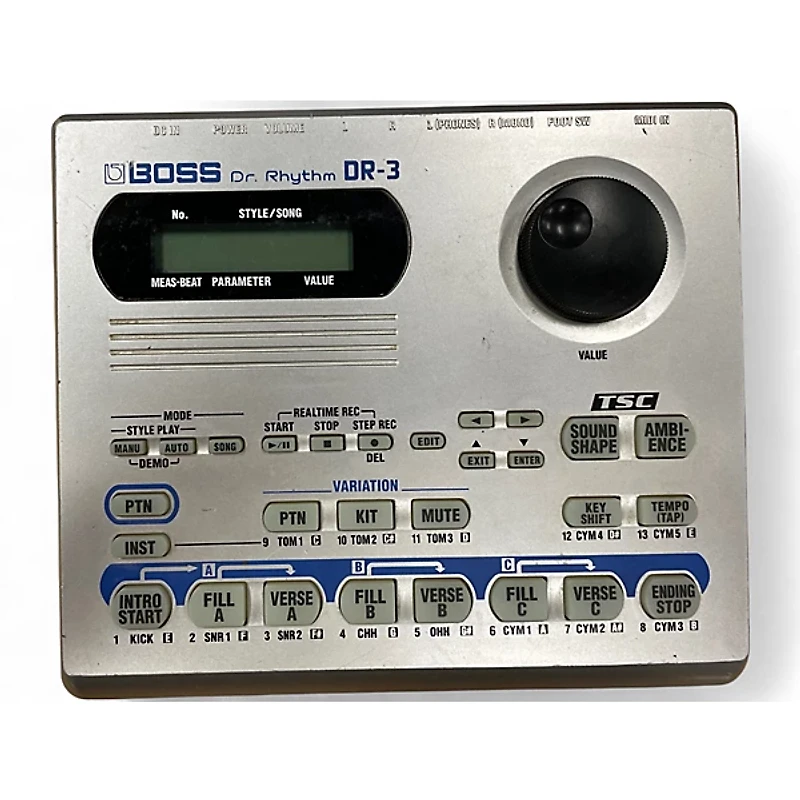 Used BOSS DR3 Dr Rhythm Drum Machine