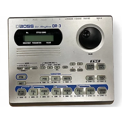 Used BOSS DR3 Dr Rhythm Drum Machine