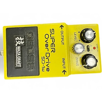 Used BOSS SD1W Super Overdrive Waza Craft Effect Pedal