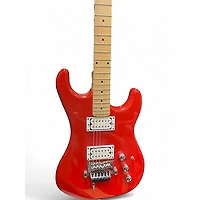 Used Kramer Pacer Classic Red Solid Body Electric Guitar