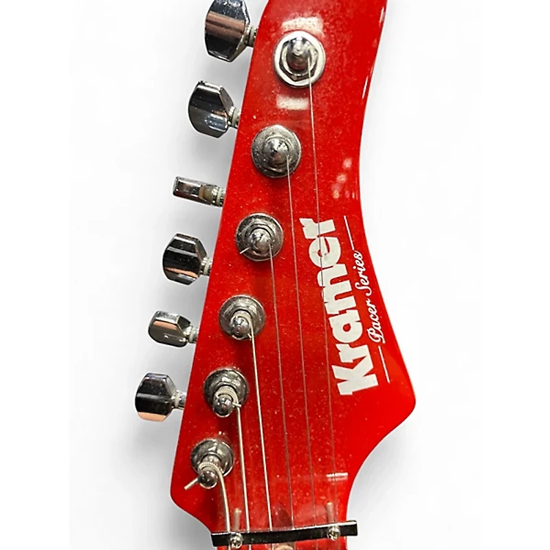 Used Kramer Pacer Classic Red Solid Body Electric Guitar