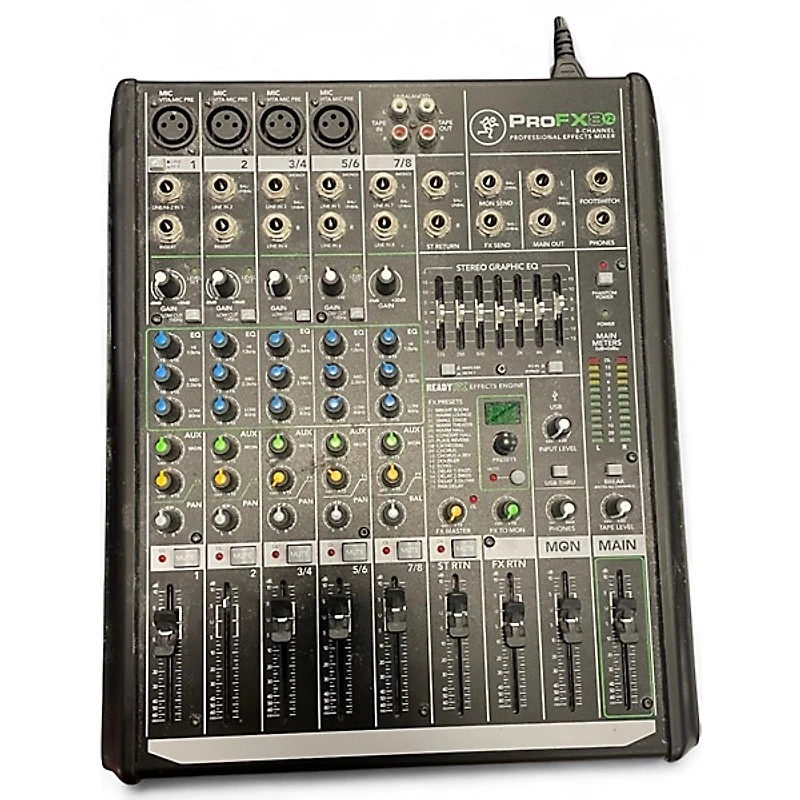 Used Mackie PROFX8 Unpowered Mixer