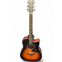 Used Yamaha A1M 2 Tone Sunburst Acoustic Electric Guitar