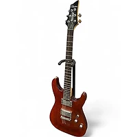 Used Schecter Guitar Research Diamond Series Gryphon Rootbeer Solid Body Electric Guitar