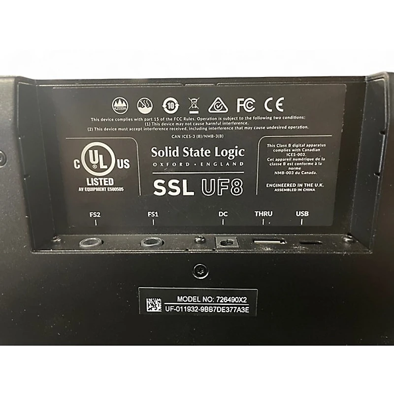 Used Solid State Logic UF8