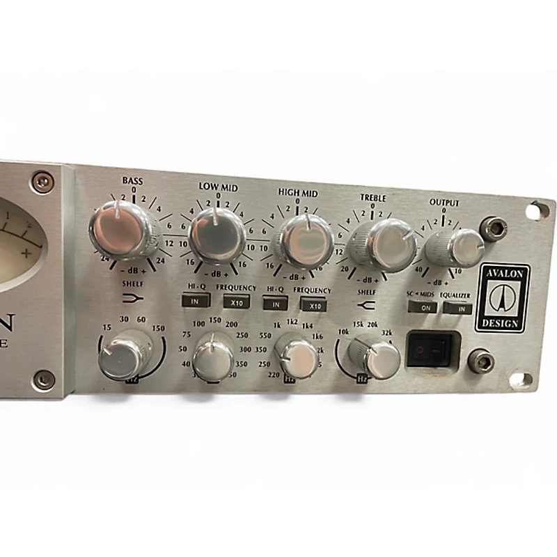 Used Avalon VT737SP-B Pure Class A Tube Microphone Preamp