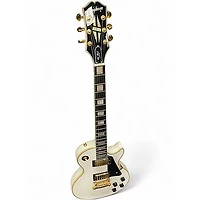 Used Epiphone LES PAUL CUSTOM Alpine White Solid Body Electric Guitar