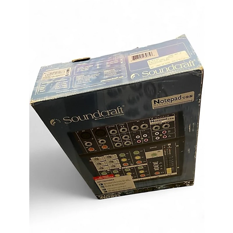 Used Soundcraft Notepad 102 Powered Mixer