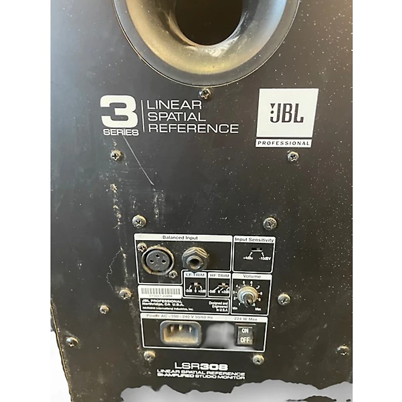 Used JBL LSR308 Powered Monitor