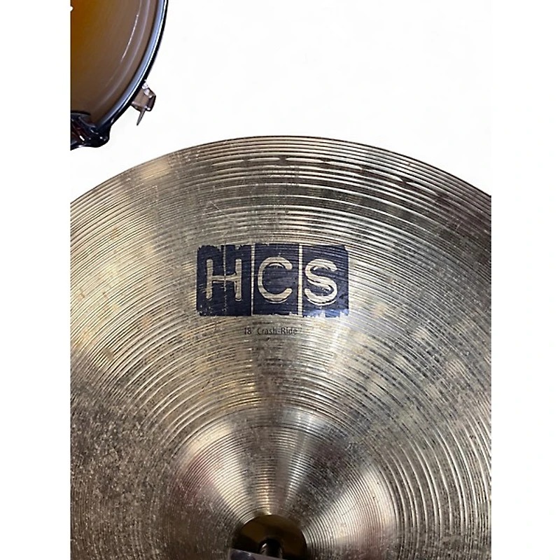 Used MEINL 18in HCS Crash Ride Cymbal