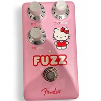 Used Fender Hello Kitty Fuzz Effect Pedal