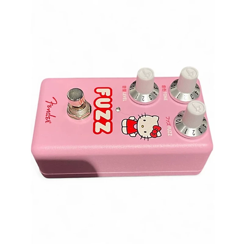 Used Fender Hello Kitty Fuzz Effect Pedal