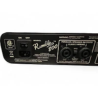 Used Fender RUMBLE 800  Bass Amp Head