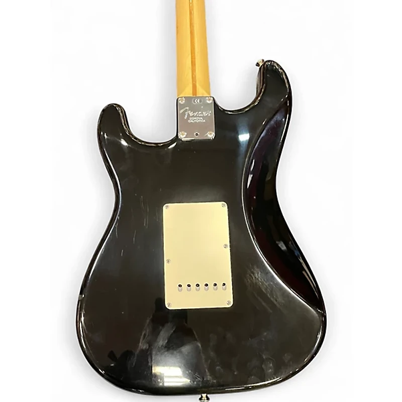 Used Fender Artist Series Eric Clapton Stratocaster Black Solid Body Electric Guitar