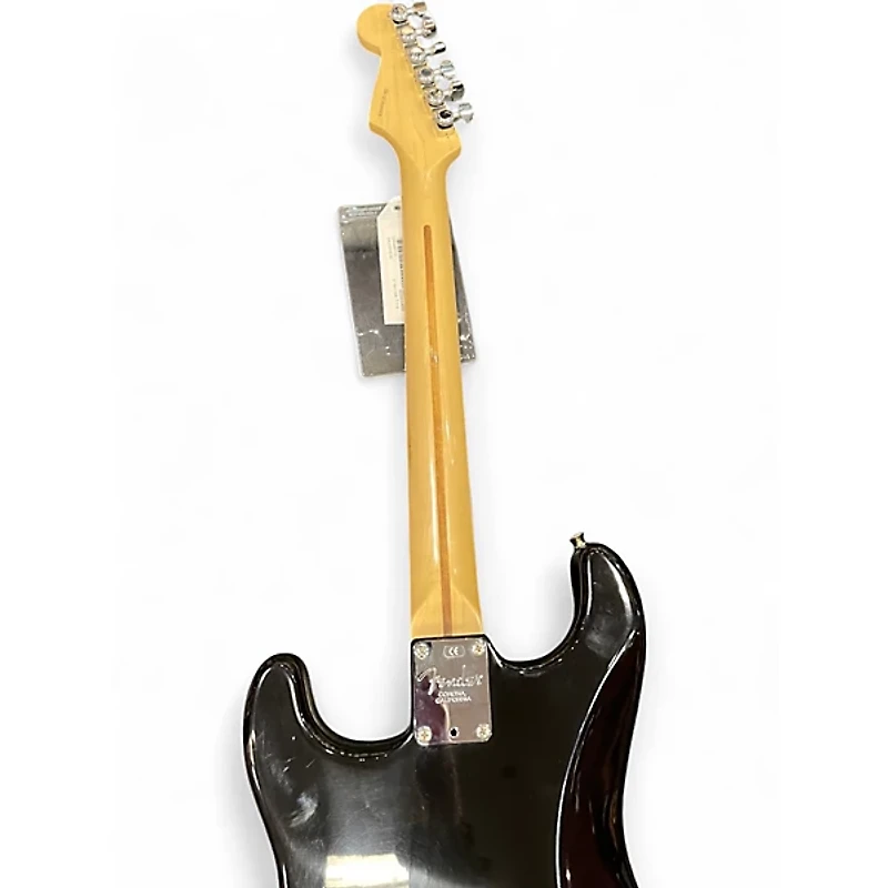 Used Fender Artist Series Eric Clapton Stratocaster Black Solid Body Electric Guitar