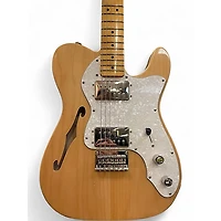 Used Squier Classic Vibe 70s Thinline Telecaster Natural Hollow Body Electric Guitar
