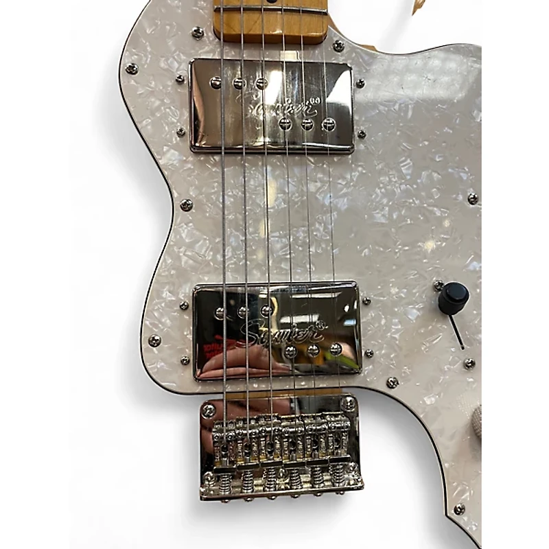 Used Squier Classic Vibe 70s Thinline Telecaster Natural Hollow Body Electric Guitar