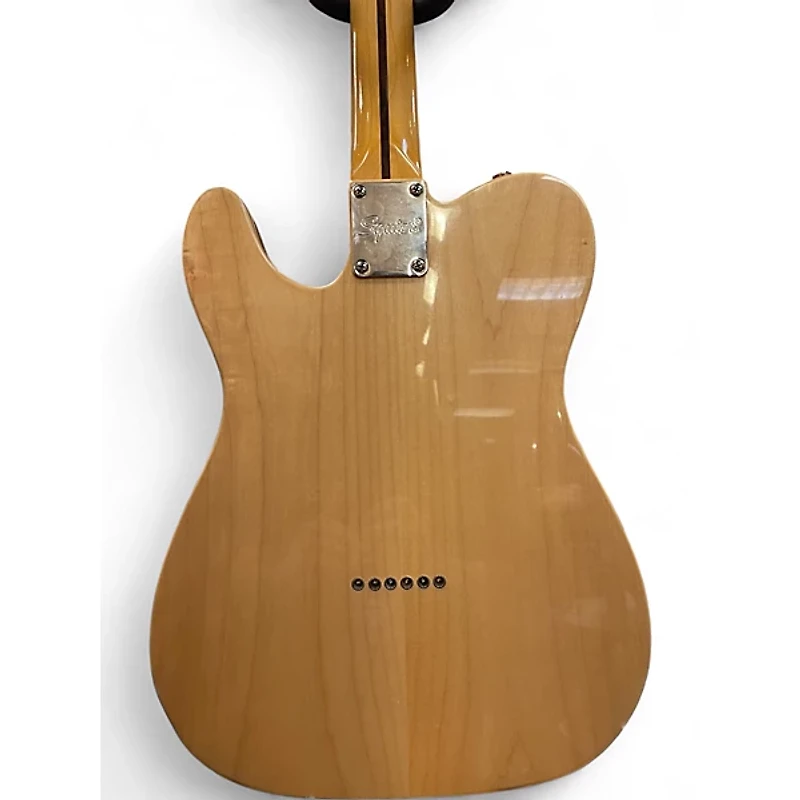 Used Squier Classic Vibe 70s Thinline Telecaster Natural Hollow Body Electric Guitar