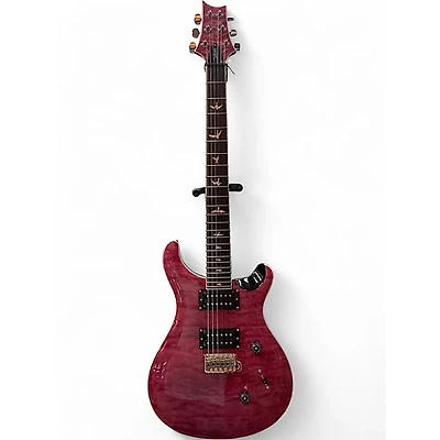 Used PRS SE Custom 24 QUILTED VIOLET Solid Body Electric Guitar