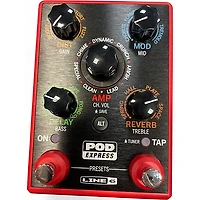 Used Line 6 pod express guitar Effect Processor