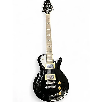 Used Hamer XT SERIES Black Solid Body Electric Guitar