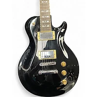 Used Hamer XT SERIES Black Solid Body Electric Guitar