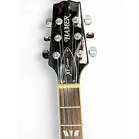 Used Hamer XT SERIES Black Solid Body Electric Guitar