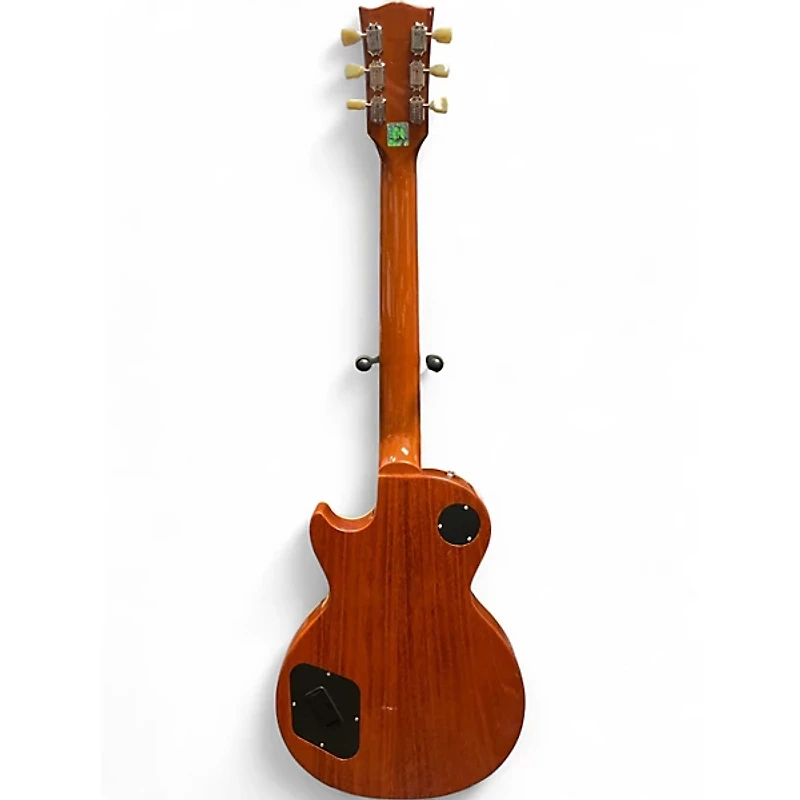 Used Gibson Les Paul Deluxe Gold Top Solid Body Electric Guitar