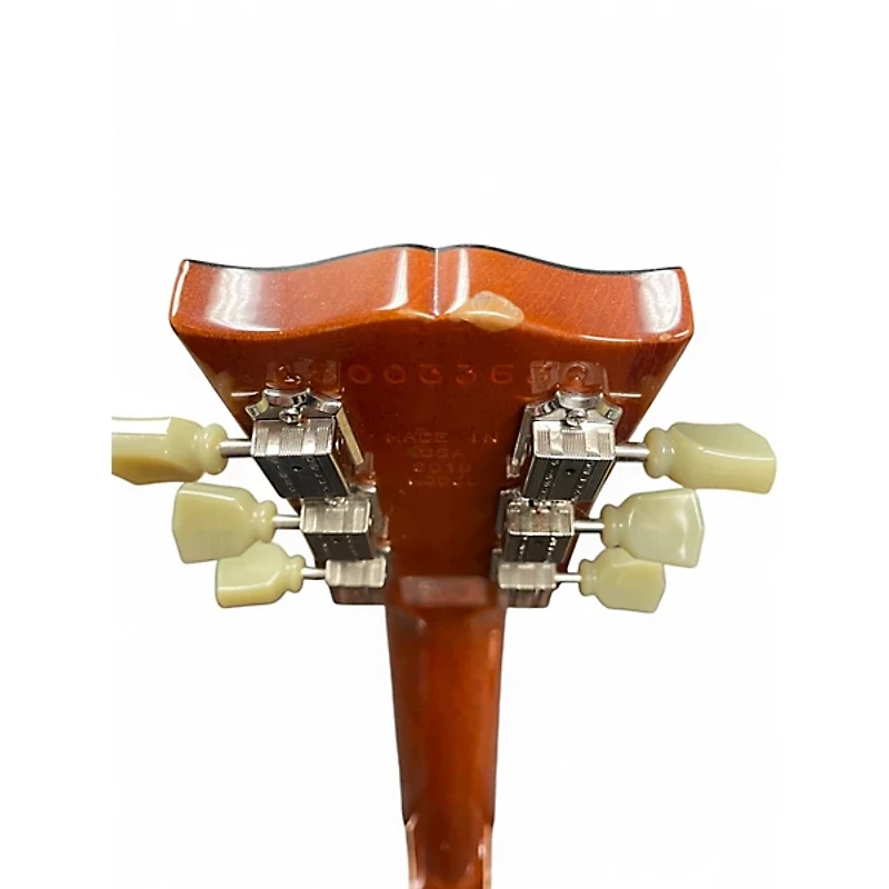 Used Gibson Les Paul Deluxe Gold Top Solid Body Electric Guitar