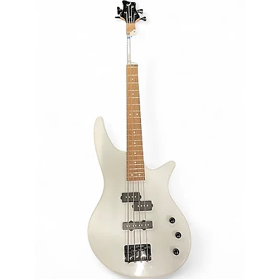 Used Jackson JS2 Concert White Electric Bass Guitar