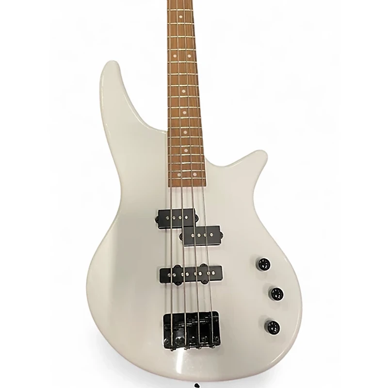 Used Jackson JS2 Concert White Electric Bass Guitar